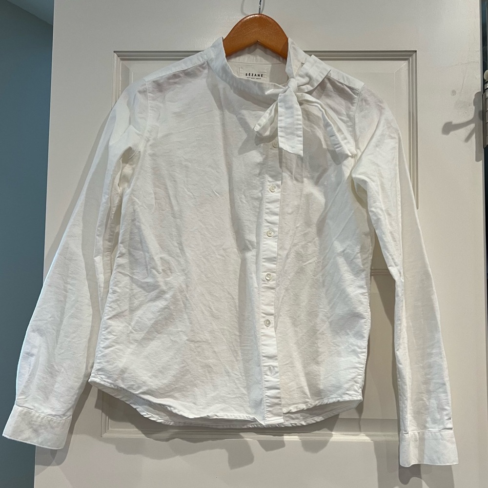 Sezane Cotton Blouse